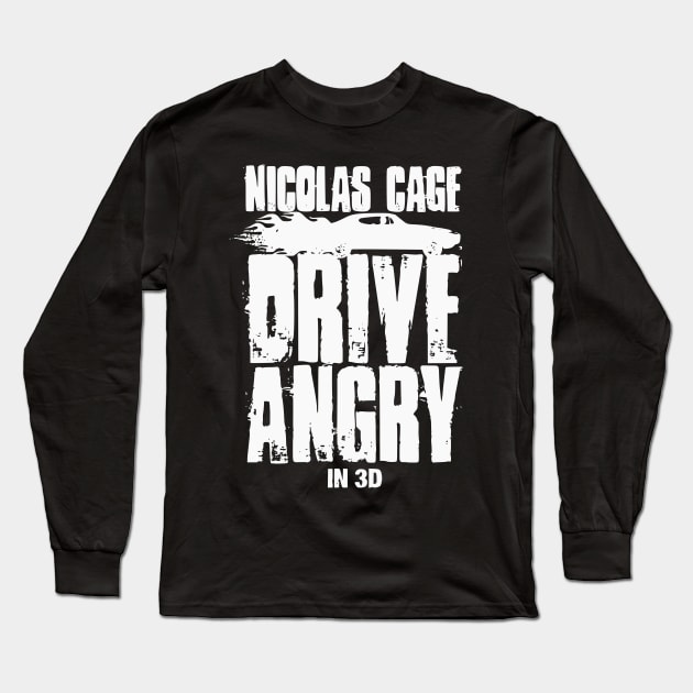 Drive Angry Long Sleeve T-Shirt by amon_tees